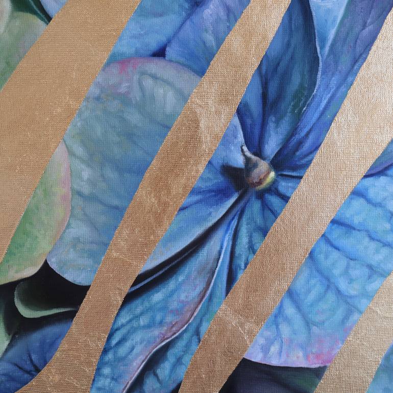 Original Photorealism Floral Painting by Oksana Vinnichenko