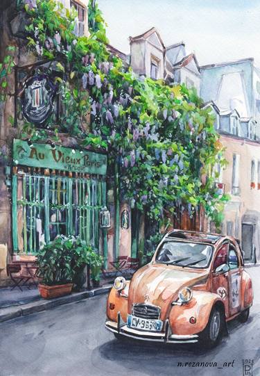 Original Realism Cities Paintings by Natalia Rezanova