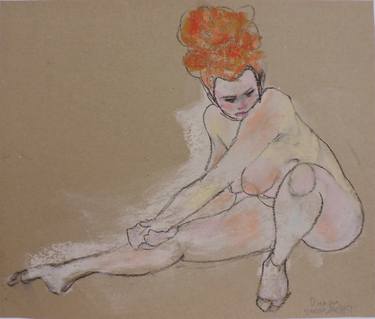 Print of Nude Paintings by Miki Pentecost