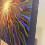 Original handmade oil painting "Burning Sun".
Size 40 x 40cm (15,75x15,75"), sides painted, ready to use without frame.
Made with love and positive thoughts only, using the best materials.
With this work of art I hope to convey warmth and positive.
The painting is signed by me.
