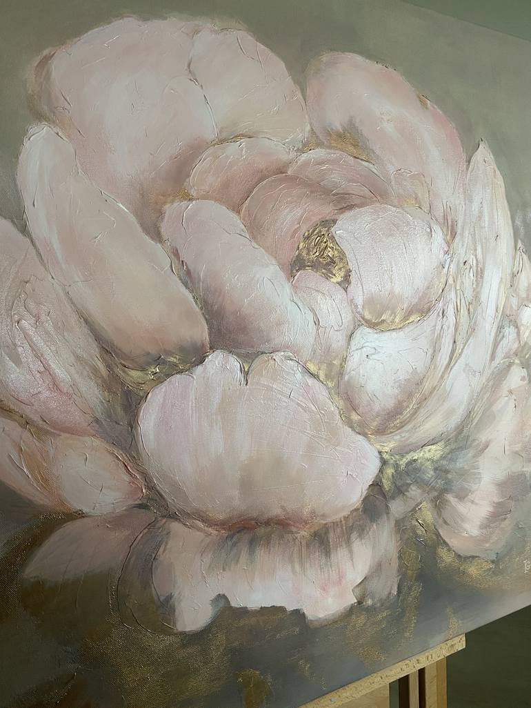 Original Floral Painting by Ieva Graudina