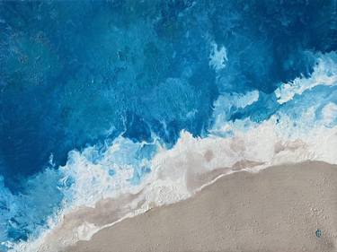 Print of Abstract Seascape Paintings by Ieva Graudina