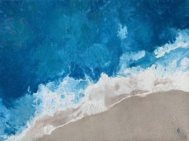 Print of Seascape Paintings by Ieva Graudina