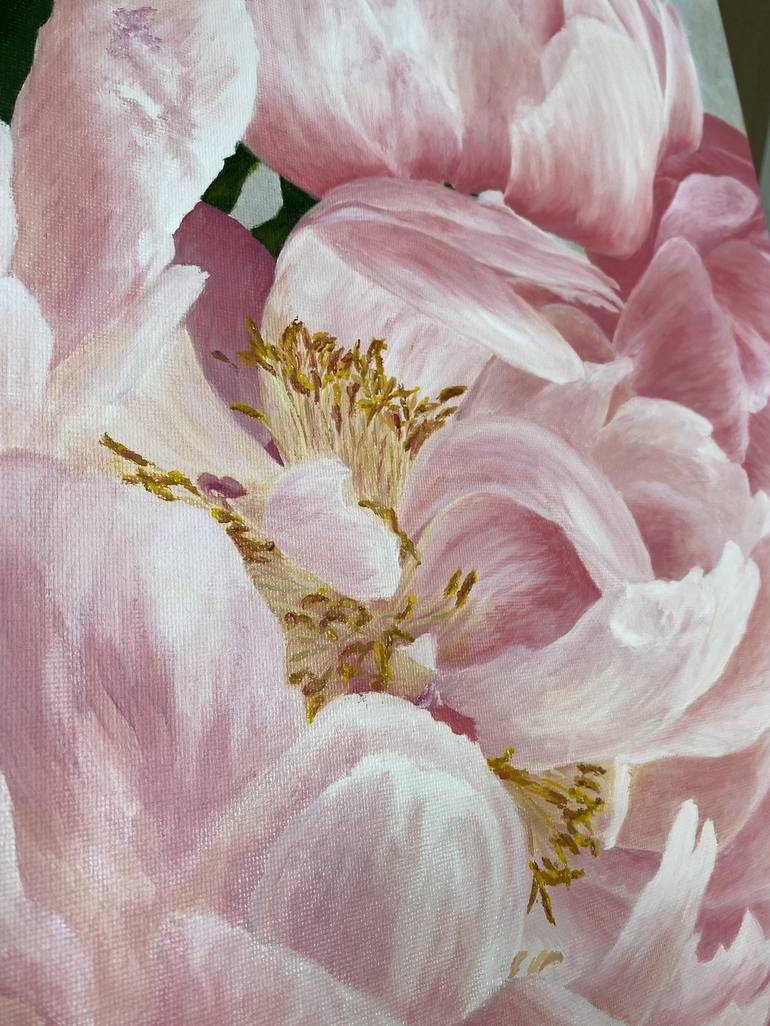 Original Realism Floral Painting by Ieva Graudina