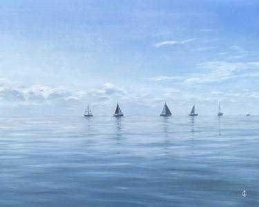 Original Photorealism Seascape Paintings by Ieva Graudina