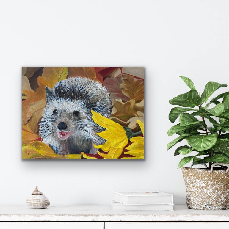 Original Illustration Animal Painting by Ieva Graudina