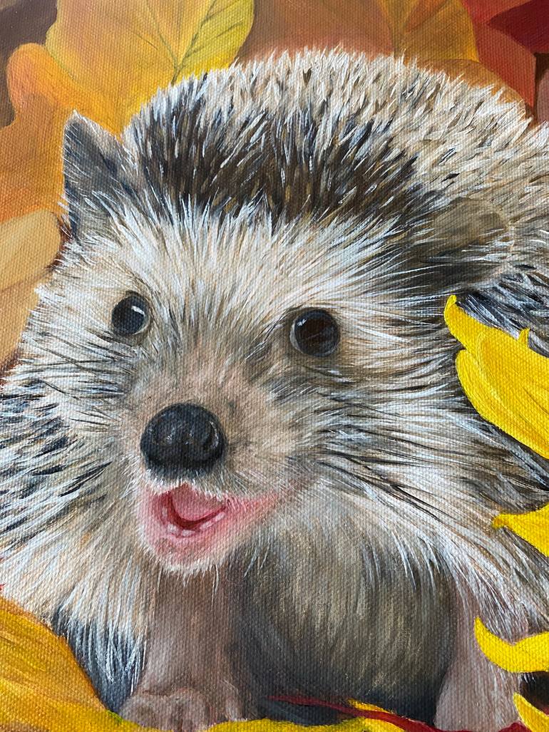 Original Illustration Animal Painting by Ieva Graudina