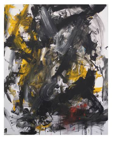Original Abstract Expressionism Abstract Paintings by Enrico Dalle Carbonare