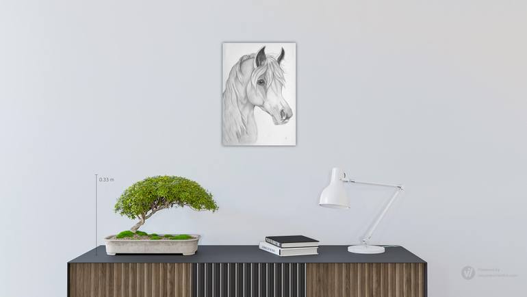 Original Illustration Animal Drawing by Mila Vlasova