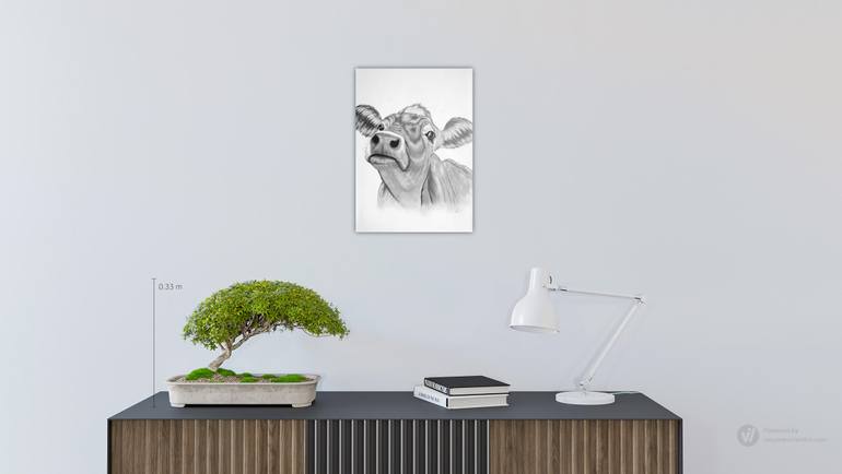 Original Illustration Animal Drawing by Mila Vlasova