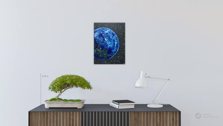 Original Illustration Nature Painting by Mila Vlasova