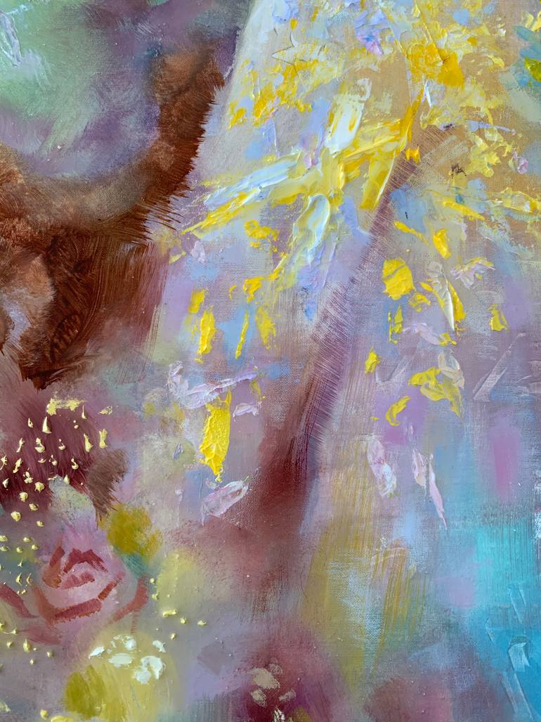 Original Figurative Women Painting by Shelly Wan