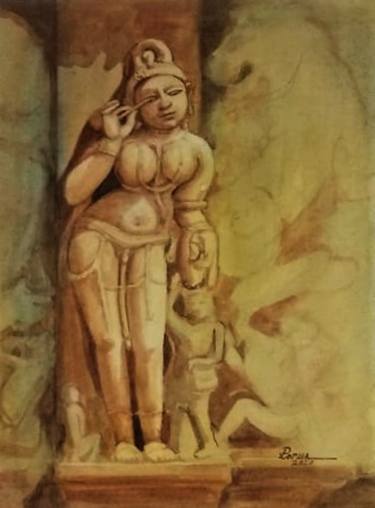 Original Popular culture Painting by Sankarshan Parua