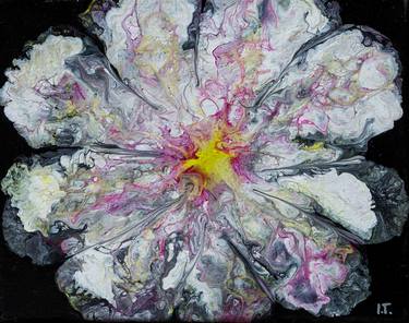 Original Abstract Floral Paintings by Iryna Torchinska