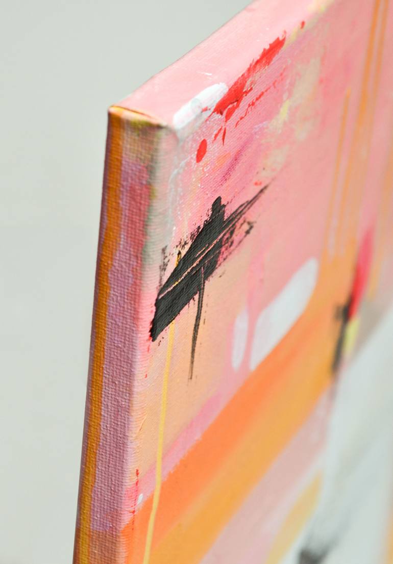 Original Expressionism Abstract Painting by Olga Konstantynovska