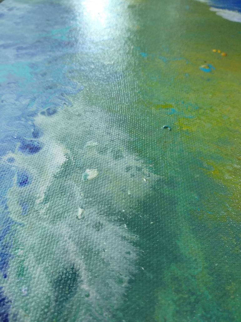 Original Modernism Abstract Painting by Elena Bondina