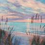 Sunset on the sea, memories of a summer in the Baltic States, Ventspils city