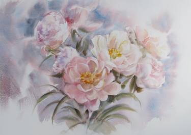 Print of Fine Art Floral Paintings by Kurnosova Olga