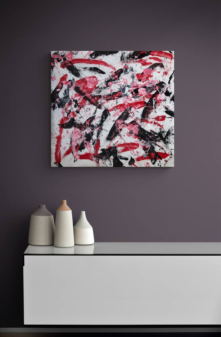 Original Conceptual Abstract Painting by Andrew K