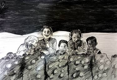 Print of Figurative Children Drawings by nurgul simsek