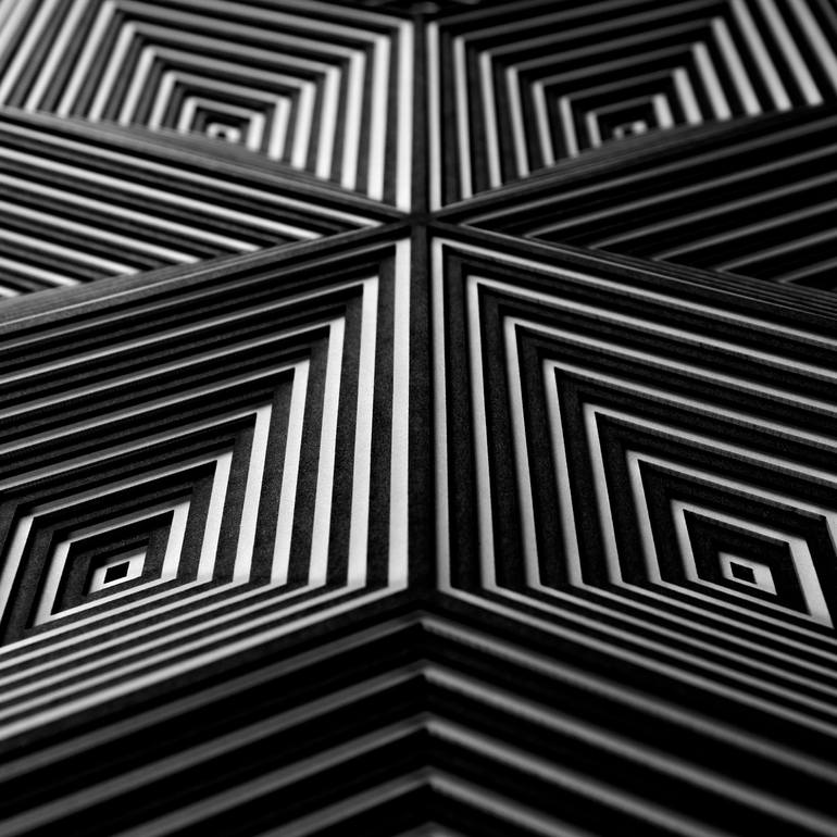 Original Abstract Geometric Sculpture by - Myoshka