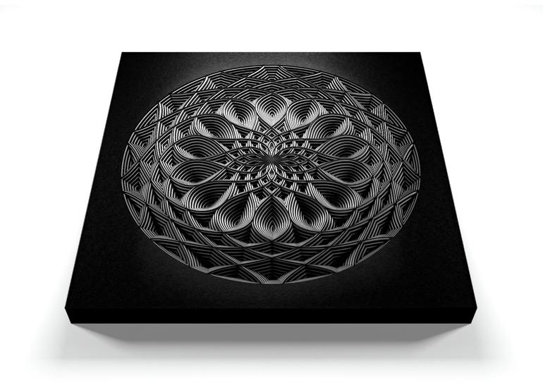 Original Abstract Geometric Sculpture by - Myoshka