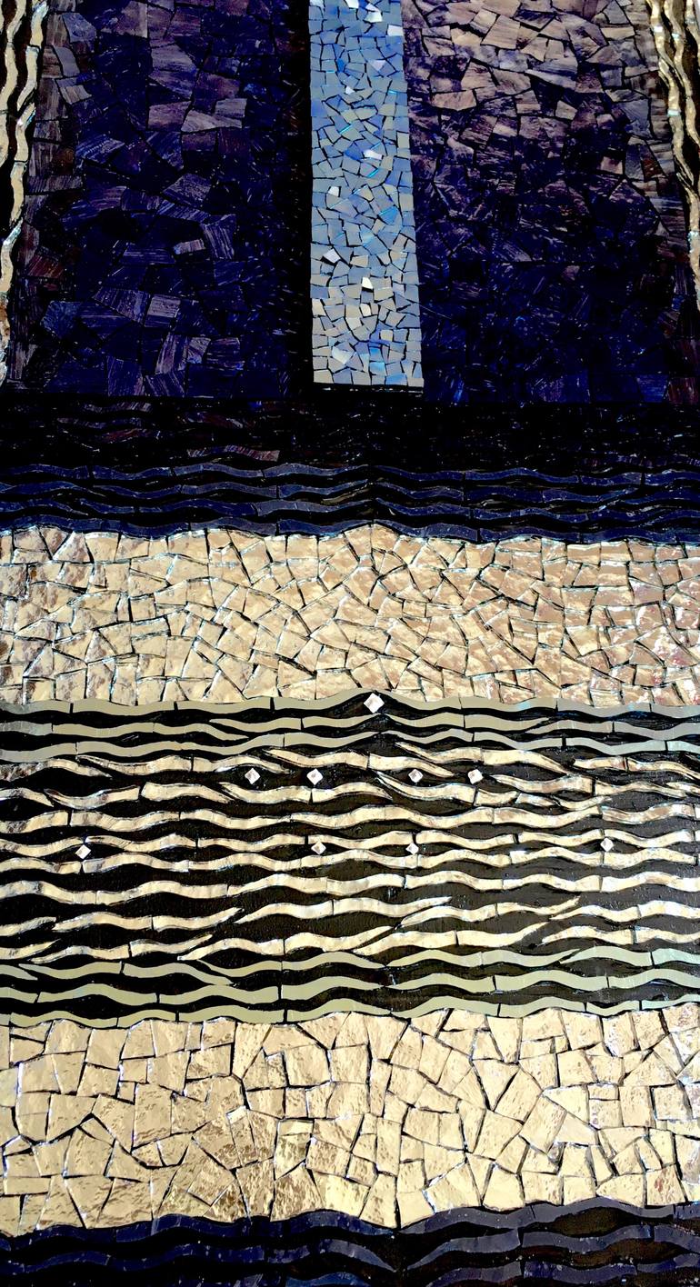 Original Abstract Light Sculpture by Elaine M Goodwin