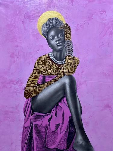 Original Women Paintings by Awolaja Toluwalase