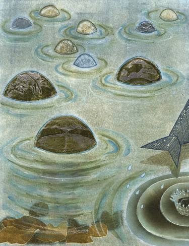 Original Conceptual Water Printmaking by Barbara McPhail