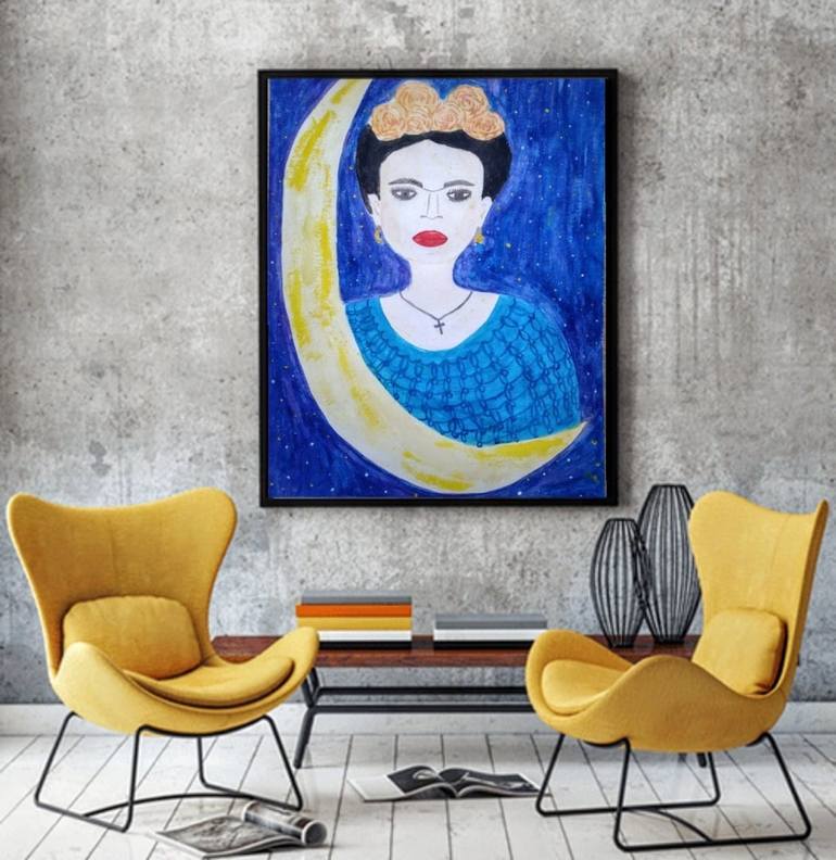 Original Other People Painting by Moon Abbasova