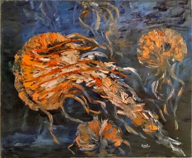 Original Fish Paintings by Kiran Zaidi