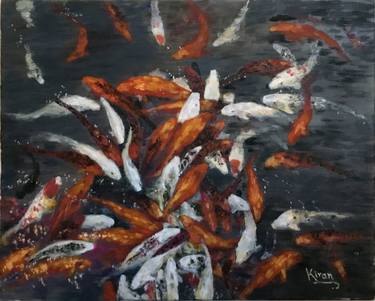 Original Fish Paintings by Kiran Zaidi