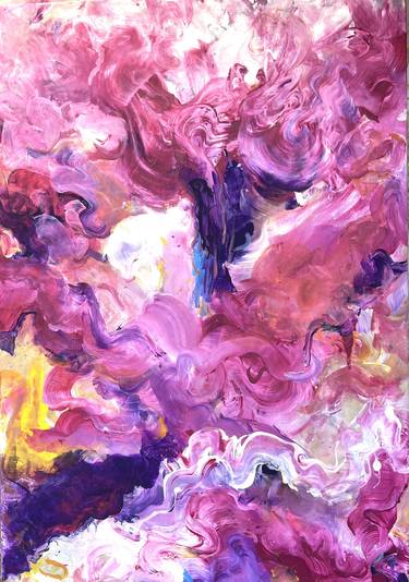 Original Abstract Expressionism Abstract Paintings by Cassandra Gaisford