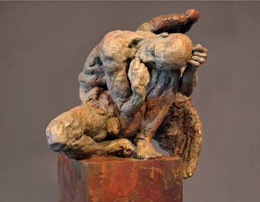 Original Figurative Classical mythology Sculpture by Robert Ash