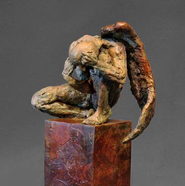 Original Realism Nude Sculpture by Robert Ash