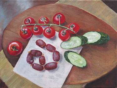Print of Impressionism Food Paintings by Alfia Koral