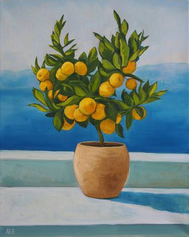 Original Still Life Paintings by Alfia Koral