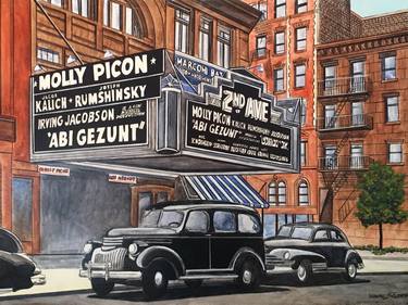 Original Fine Art Cities Paintings by Brian Newman