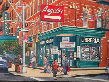 Original Fine Art Cities Paintings by Brian Newman