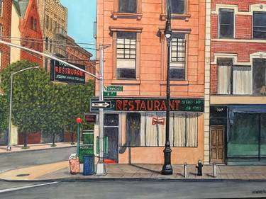 Original Fine Art Cities Paintings by Howard Newman