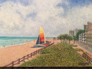 Original Fine Art Beach Paintings by Howard Newman