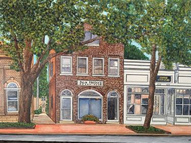 Original Fine Art Cities Paintings by Howard Newman