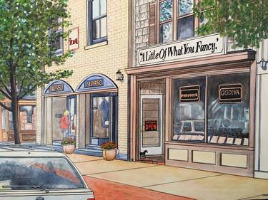 Original Fine Art Cities Paintings by Howard Newman