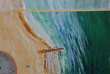 Original Expressionism Seascape Paintings by Celedonia Ramón Muro