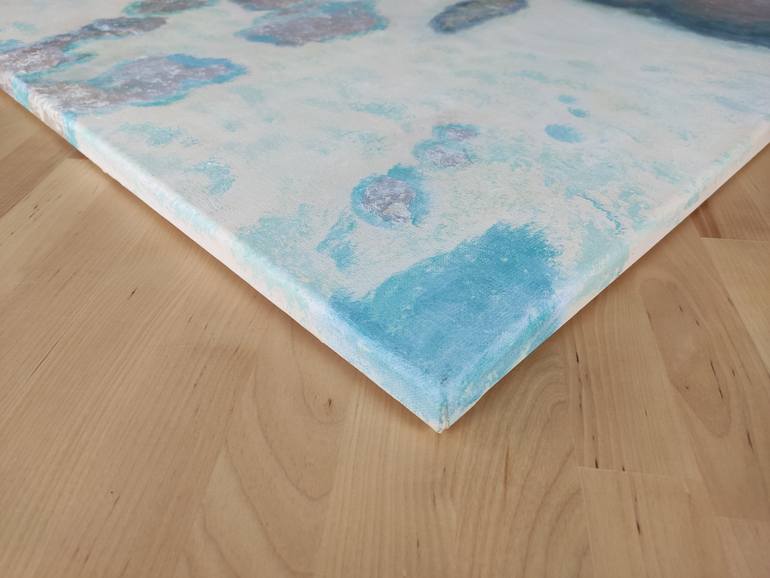 Original Expressionism Beach Painting by Celedonia Ramón Muro