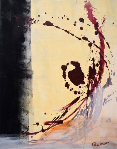 Original Abstract Expressionism Love Paintings by Celedonia Ramón Muro