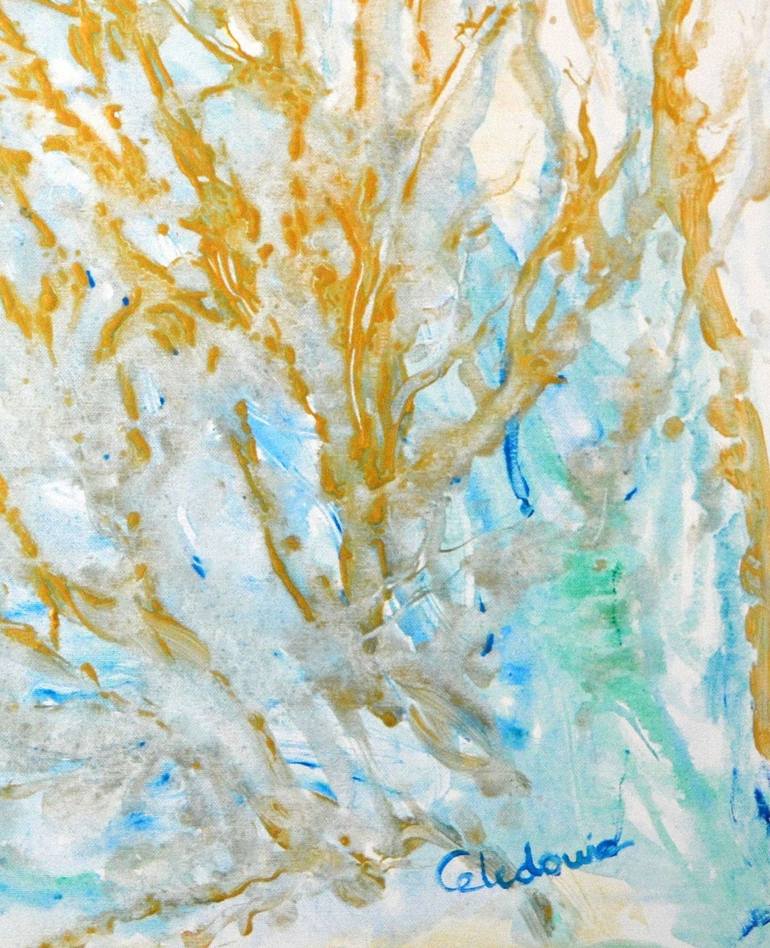 Original Expressionism Seascape Painting by Celedonia Ramón Muro