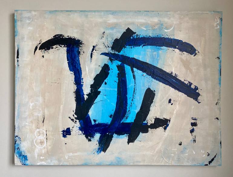 Original Minimalism Abstract Painting by Carly Gardne