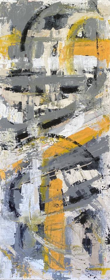 Original Modern Abstract Painting by Carly Gardne