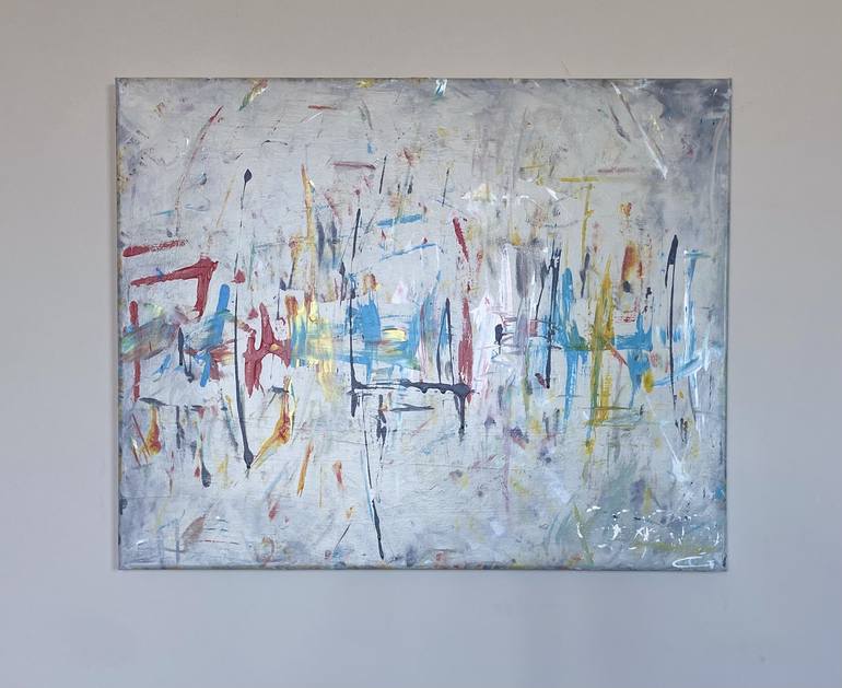 Original Modern Abstract Painting by carly gardne